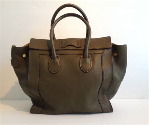 celine olive frame bag|celine luggage bag sale.